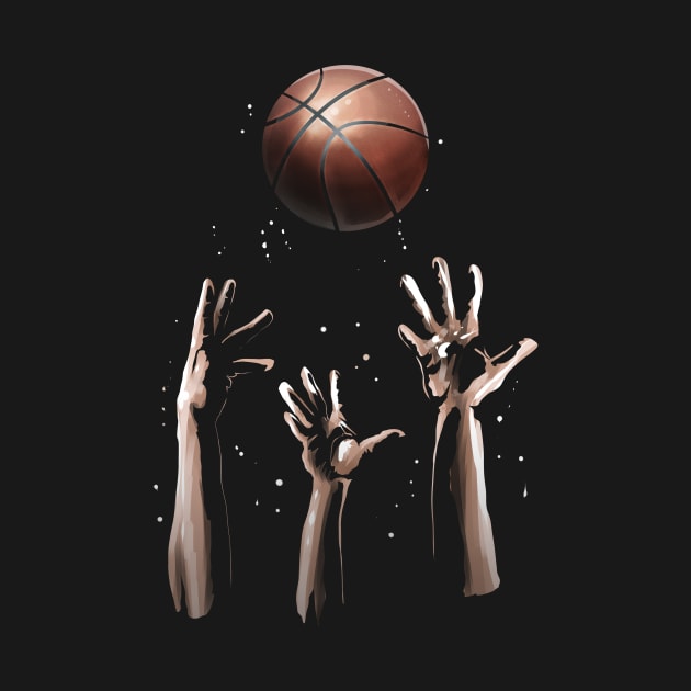 Hands Grab A Basketball, Jump Ball Jump by SinBle