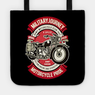 Motorcycle Military journey Tote