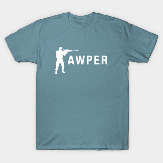 Disover Sniper Awper CSGO PUBG Inspired Gaming - Csgo - T-Shirt