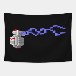 Impossible Mission Robot Fire Tapestry