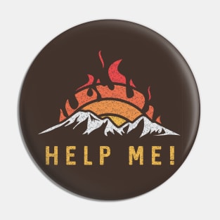 Help me ! Forest fire Pin