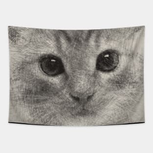 Cutie Cat ArtWork Tapestry