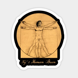 Vitruvian Breen Zipped Hoodie Magnet