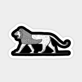 Babylonian Striding Lion from the Ishtar Gate Magnet