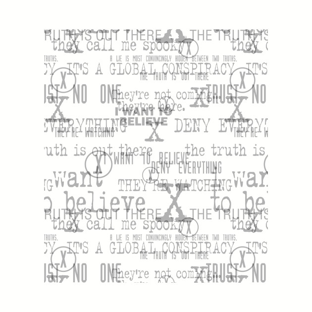 The X Factor - The X Files - T-Shirt | TeePublic