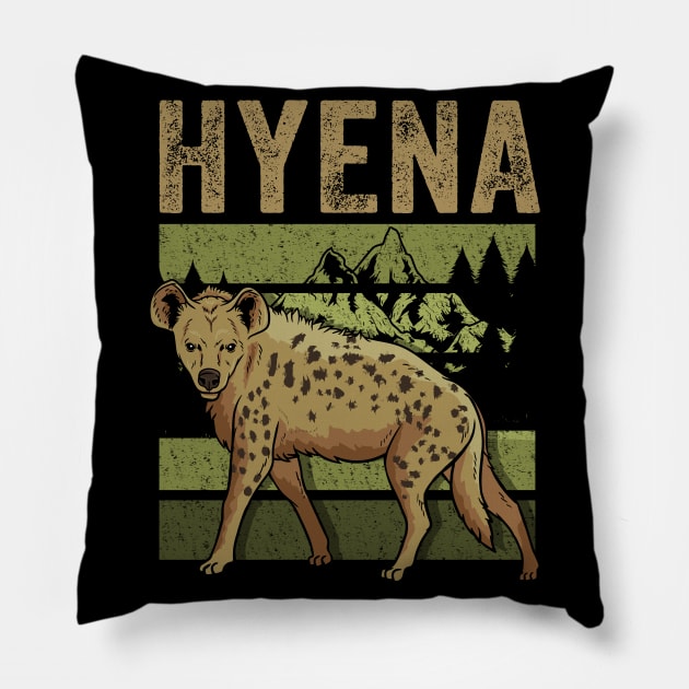 Hyena Pillow by CreativeGiftShop