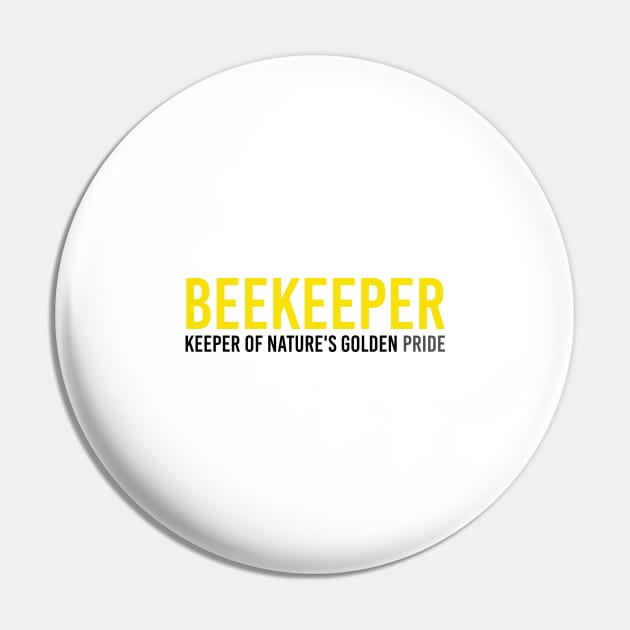 Funny Beekeeper, Beekeeping Gift, Bee Lover Pin by VibrantCraftsCo