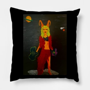 Warrior from the space Pillow