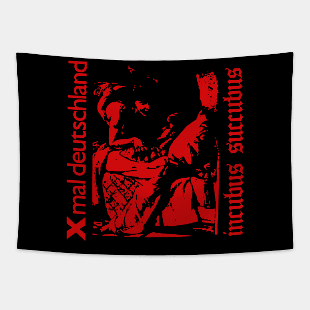 Xmal Deutschland Tapestry by chloewilder.xyz