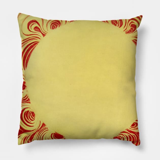 Solar activity Pillow by CORinAZONe