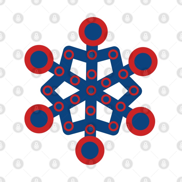 Fishman Donut Snowflake by ACircusofLight