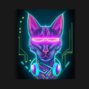 Cyberpunk Kitty T-Shirt