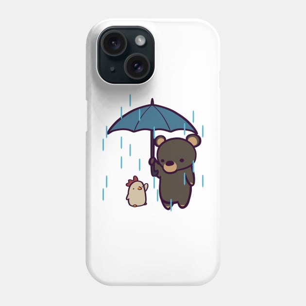 Drizzly Bear Phone Case by ThumboArtBumbo