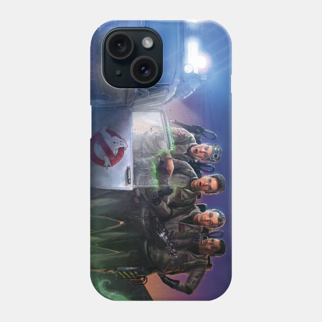 Busted Phone Case by spaceboycomics