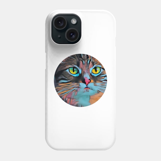 Family-Friendly mycat, revolution for cats Phone Case by GoranDesign