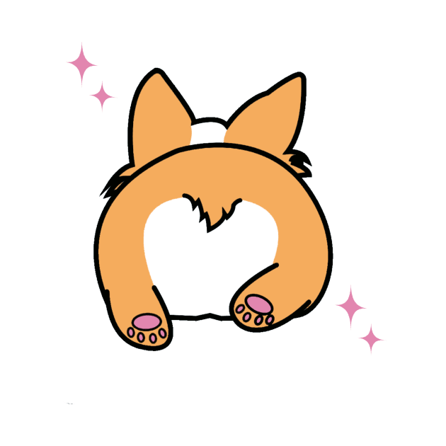 Corgi Booty by Vintage Dream