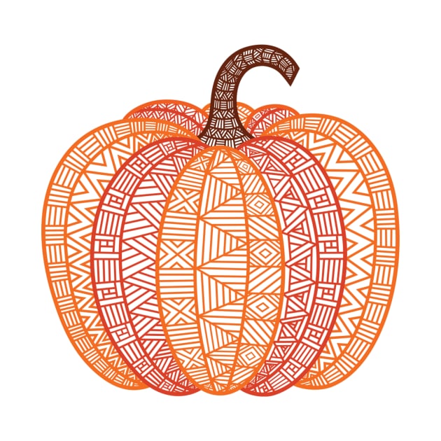 Patterned Pumpkin by molshevska