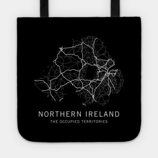 Northern Ireland Road Map Tote