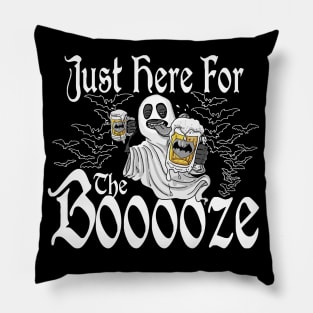 Just Here For The Booze Pillow