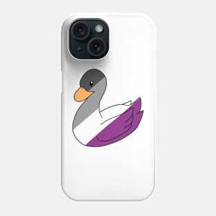 Light Asexual Duck Phone Case