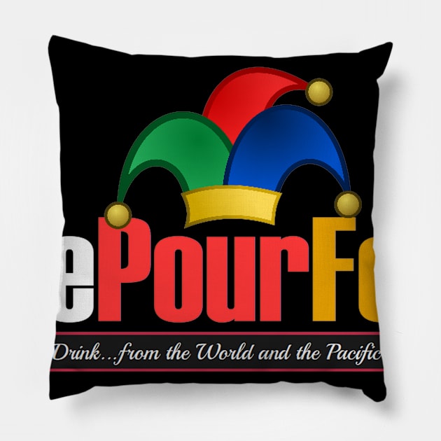 ThePourFool Logo Pillow by ThePourFool