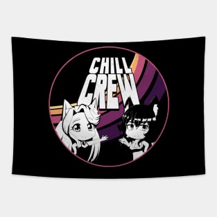 Chill Crew Retro-Vintage 1 Tapestry