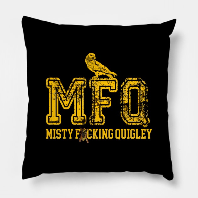 MFQ - Misty F Quigley X Pillow by LopGraphiX