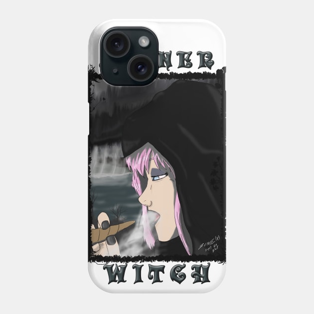 Stoner Witch Phone Case by Zumie