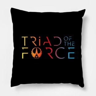 Triad Of The Force Pillow