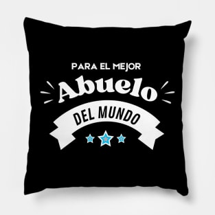 Para el mejor Abuelo del mundo. Idea de regalo para papá en su día. Día del Padre Pillow