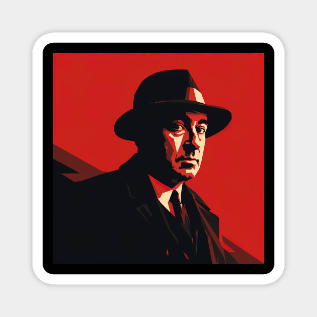 Pablo Neruda Magnet by ComicsFactory