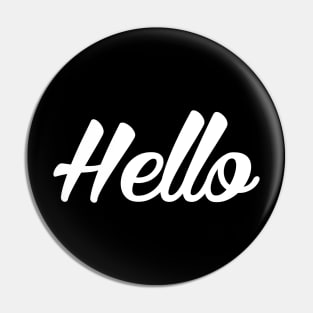 Hello Pin