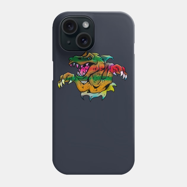 Cool Impressive Colorful Dinosaur Gift For Everybody Phone Case by klimentina