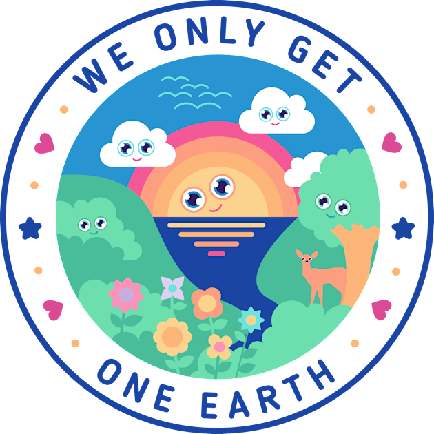 We only get one earth - nature lover design - l Kids T-Shirt by Sugar & Bones