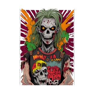 Heavy Metal scary creepy horror comic book Zombie T-Shirt