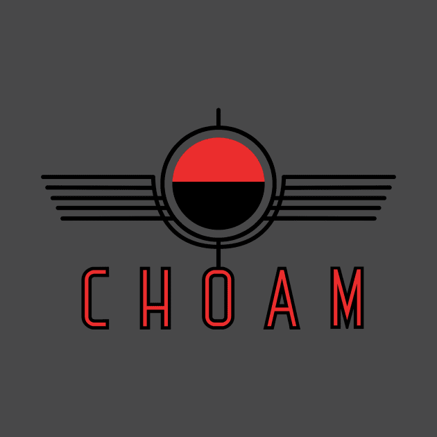 Choam logo red by karlangas