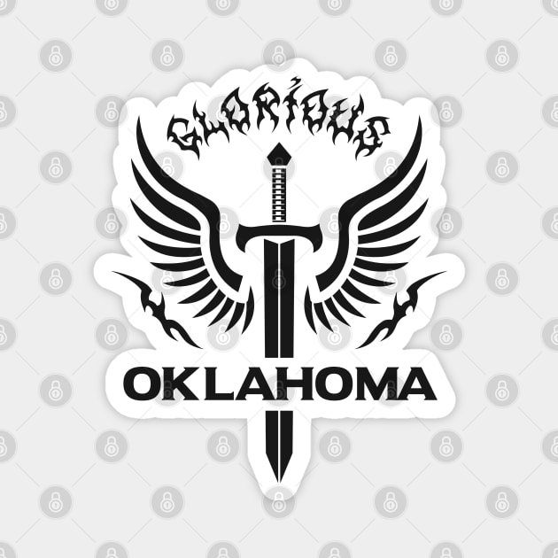 Glorious Oklahoma Magnet by VecTikSam