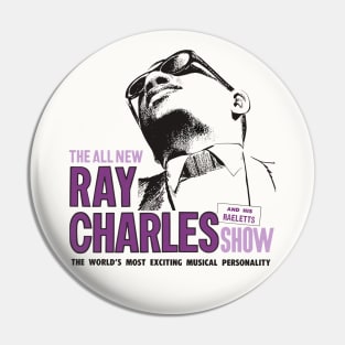 The All New Ray Charles Show Pin