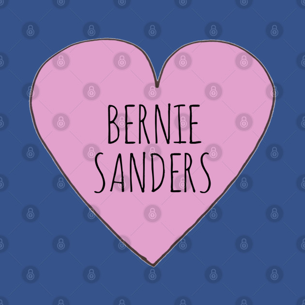 Discover Bernie Sanders Love! - Bernie Sanders - T-Shirt