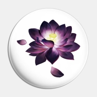 Black Lotus Pin