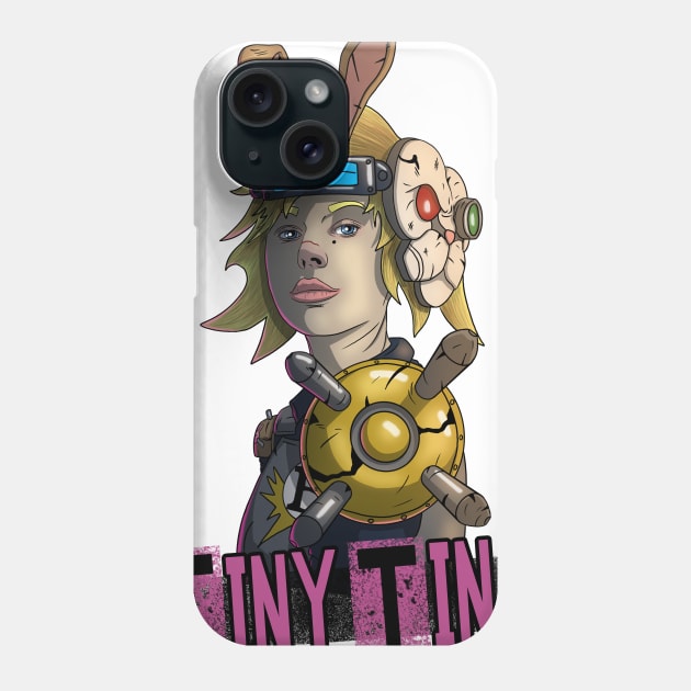 Grown Up Tiny Tina Phone Case by Art of Arklin