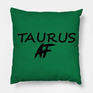 TAURUS AF BLACK Pillow