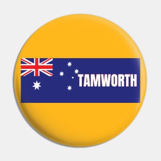 Tamworth City in Australian Flag Pin