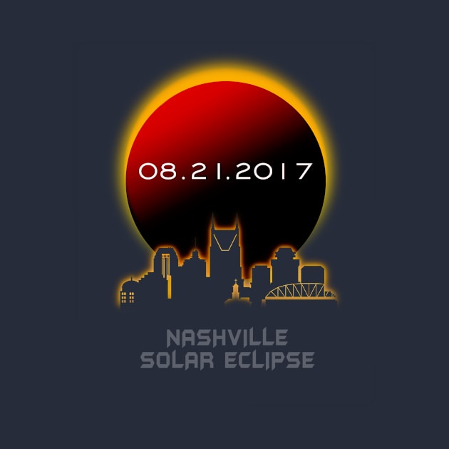 Nashville Total Solar Eclipse August 21 2017 by DimDom