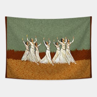 Armenian Dancers  Հայ պարողներ Tapestry