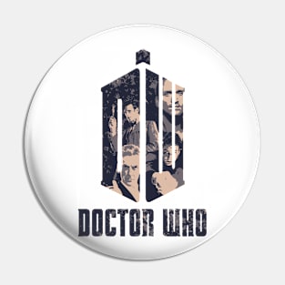 Doctor"s" Who 3 colors version Pin