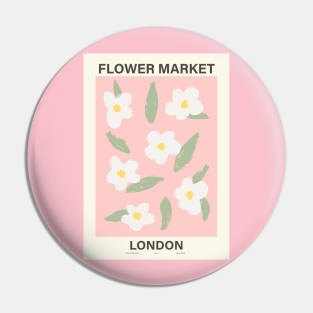 Flower Market Pin