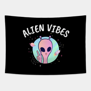 Alien vibes Tapestry