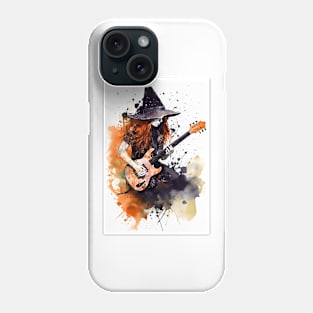 Witch Shredding Guitar Phone Case