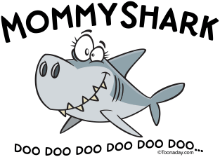 Mommy Shark Magnet